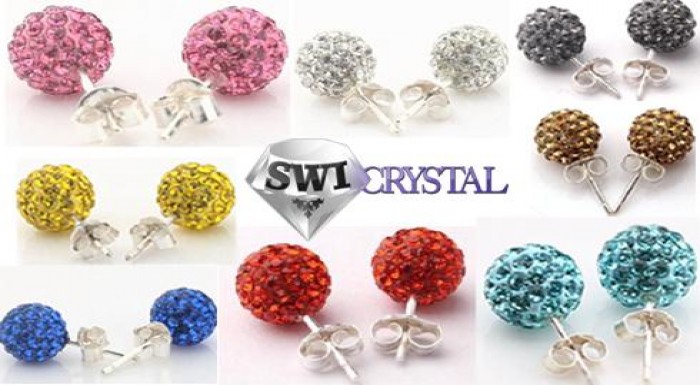 Neodolateľné náušnice v tvare guličiek zdobené kry