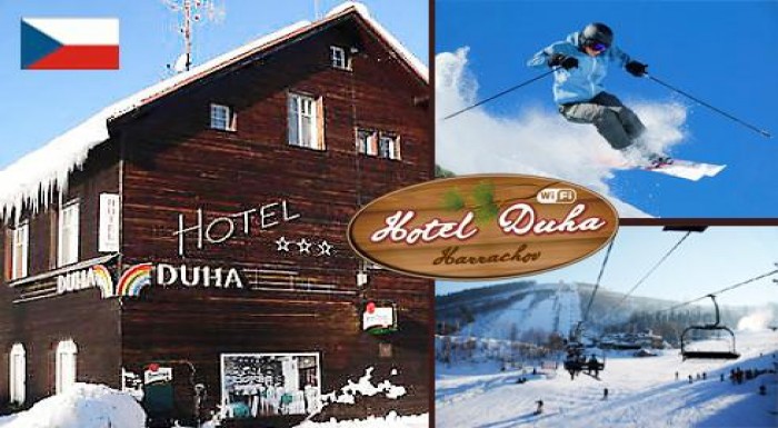 Nádherná zimná pohoda v Čechách, v prekrásnom pros