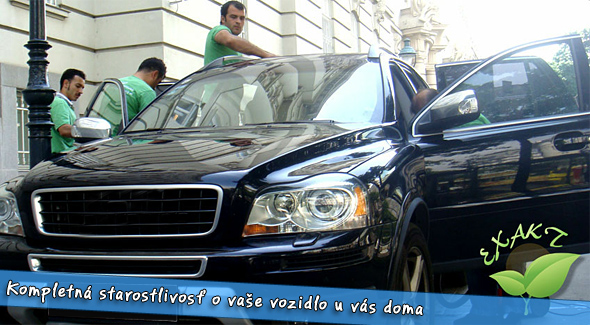 Kompletné vyčistenie automobilu - nanotechnológia bez použitia vody.