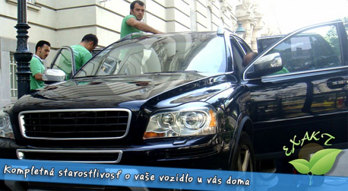 Kompletné vyčistenie automobilu - nanotechnológia bez použitia vody.