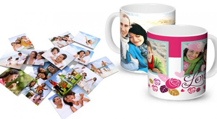 Biely alebo termocitlivý hrnček s vlastnou fotogra