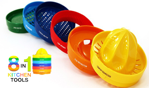 Skvelý 8-dielny pomocník do domácnosti Bin 8