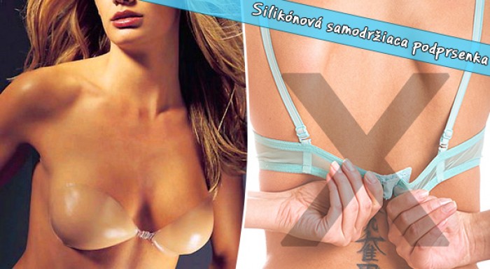 Silikónová podprsenka pre krásny dekolt.
