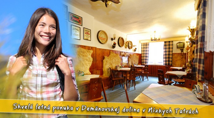 Super dovolenka s polpenziou pre 2 osoby na 3 dni v Demänovskej doline.