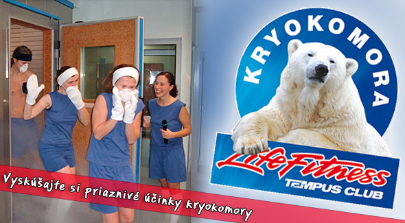 Kryokomora Tempus Košice - lekárska prehliadka a zapožičanie odevu v cene.