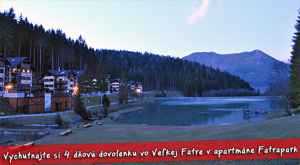 Užite si 4 dňový pobyt vo dvojici vo Veľkej Fatre - apartmánový komplex Fatrapark.