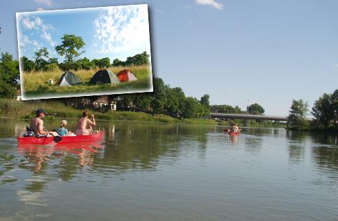 Splav Malého Dunaja na trase Bratislava (Vrakuňa) 
