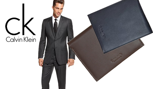 Originálna pánska kožená peňaženka Calvin Klein