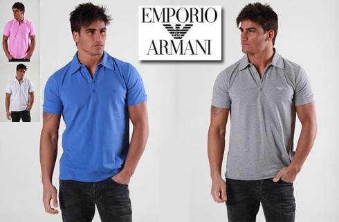 Pánske polo tričko ARMANI, vrátane poštovného len 