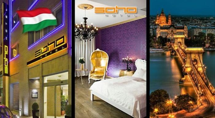 Hotel Soho**** v samotnom centre Budapešti!