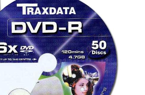 Balenie 50 ks DVD len za 11,99 €! Traxdata  DVD-R 