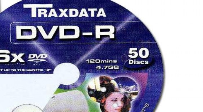 Balenie 50 ks DVD len za 11,99 €! Traxdata  DVD-R 