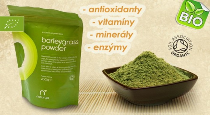 Mladý zelený jačmeň - 100% BIO superpotravina
