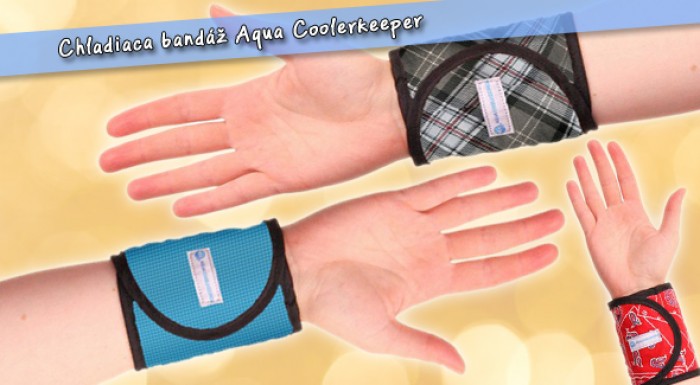 Aqua Coolkeeper - chladiaca bandáž na ruku.