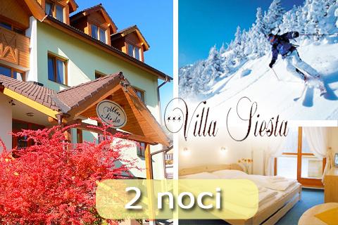 3-dňový zimný pobyt pre 2 osoby vo Vysokých Tatrác