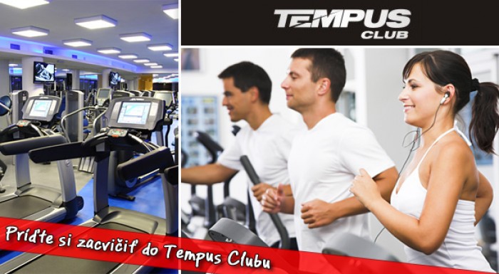 Vstup do fitness centra. Príďte si zacvičiť do Tempus Clubu Košice.