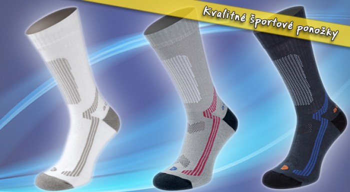 INLINE - kvalitné a pohodlné ponožky vhodné na korčuľovanie či iný šport.
