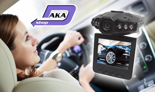 Skvelá HD kamera do auta s IR presvietením