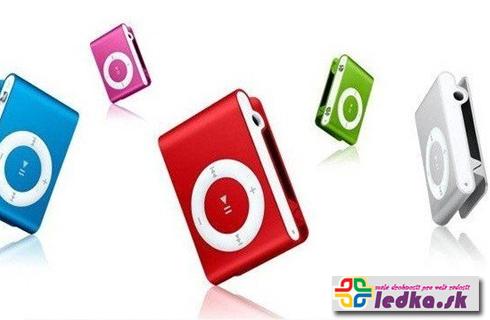 Kompaktný mini MP3 prehrávač spolu so slúchadlami 