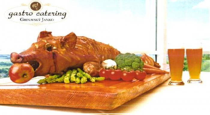 SUPER PONUKA! Pečené prasiatko z časti vykostené s