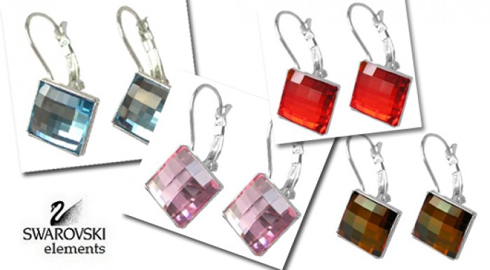 Elegantné trendové náušnice z produkcie SWAROVSKI 
