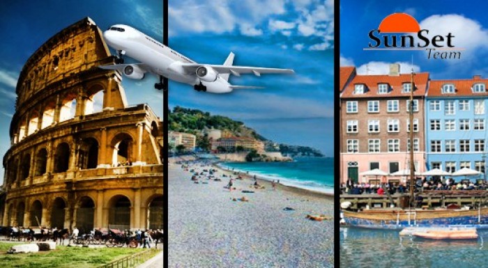 Letecký zájazd do Ríma, Nice či Kodane