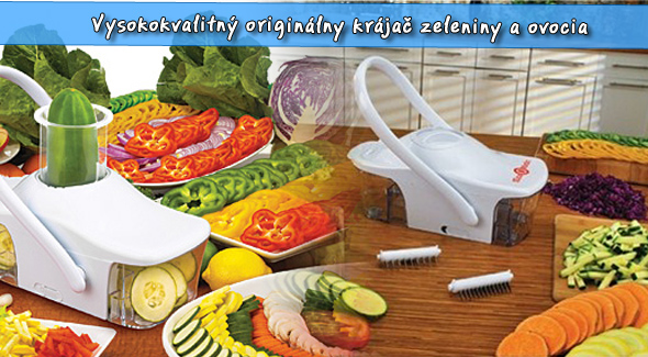 Vysokokvalitný krájač zeleniny a ovocia SLICE O MATIC.