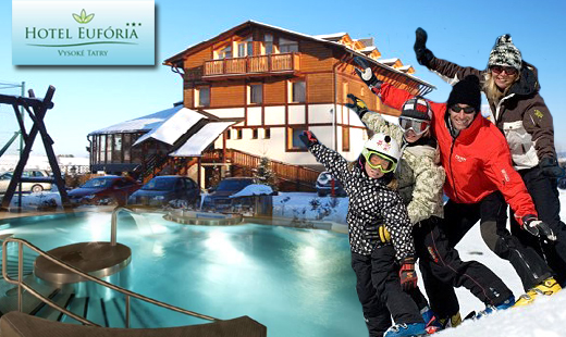 3 až 5-dňový pobyt v Hoteli Eufória*** v Novej Les