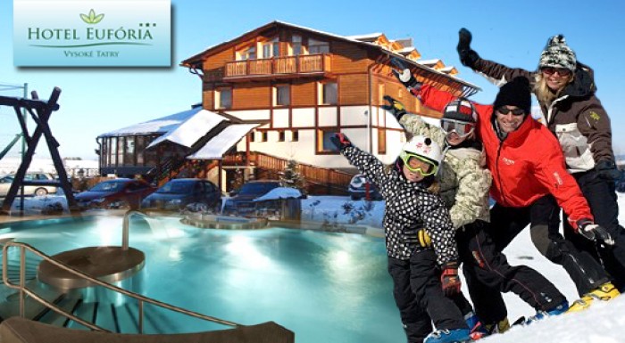 3 až 5-dňový pobyt v Hoteli Eufória*** v Novej Les