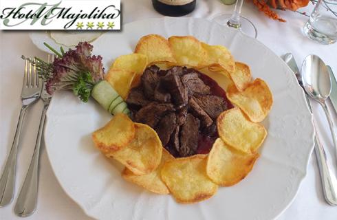 Menu ponuka pre 1 osobu v reštaurácii Landsfeld v 