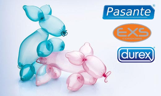 Špeciálny balíček lásky - 18 kondómov a 2 lubrikač