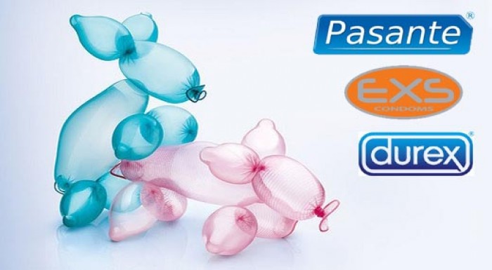 Špeciálny balíček lásky - 18 kondómov a 2 lubrikač