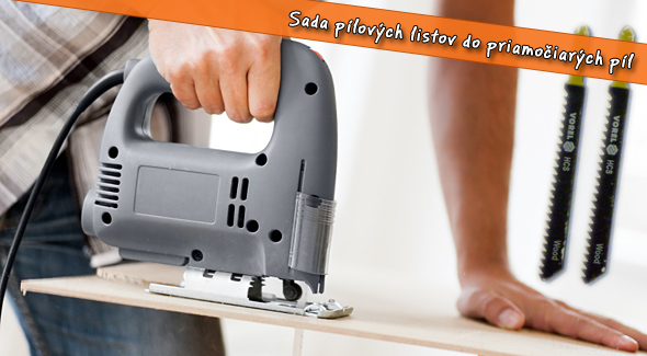 Sada pílových listov na rezanie dreva, kovov a plastov za akciovú cenu.