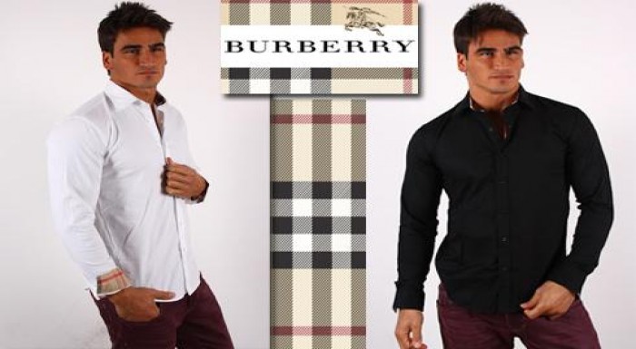 Pánska slim fit košeľa originál luxusné BURBERRY! 