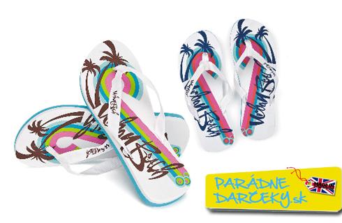 Plážové žabky (vrátane poštovného) – parádny letný