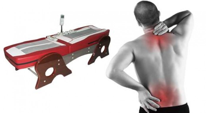 Masáž v termo-akupresúrnom lôžku