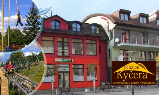 Príjemný pobyt v srdci prírody v penzióne Kyčera O