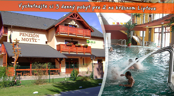 Rekreácia na Liptove pre dvoch! Rozprávkové ceny za kráľovské služby.