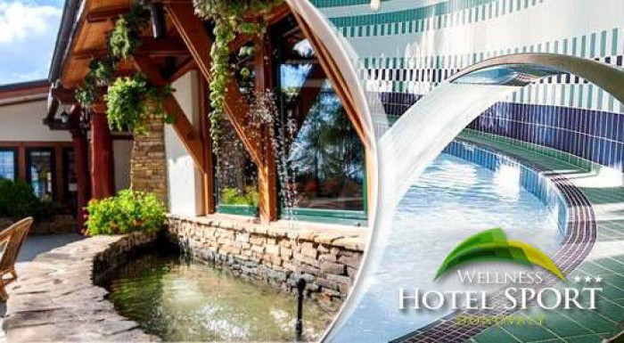 3 dni plné relaxu v prekrásnom Hoteli Šport***