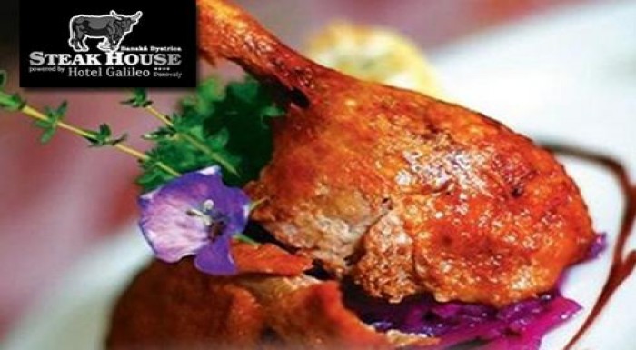 GARANCIA KVALITY ŠÉFKUCHÁROM Steak house a hotela 