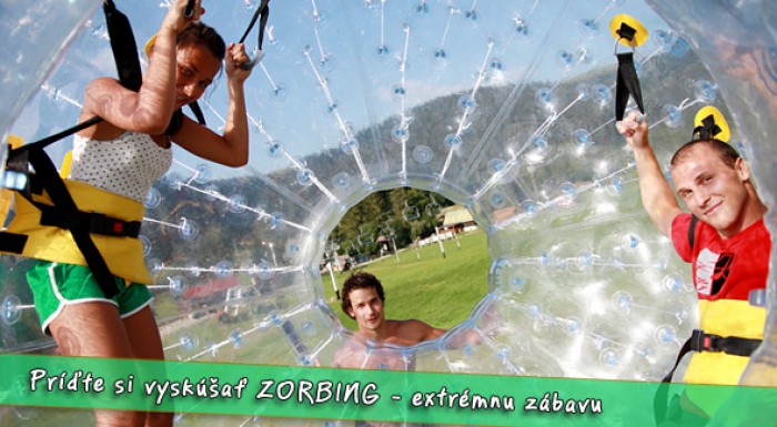 Zorbing - guľatá andrenalínová zábava.