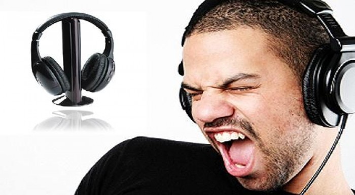 Multifunkčné štýlové bezdrôtové slúchadlá so zľavo