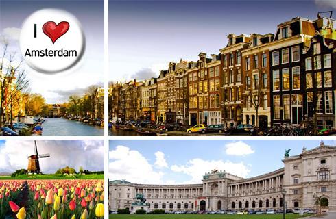 Amsterdam, mesto zábavy, kultúry a histórie, len z