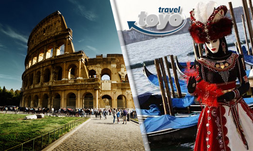 Spoznajte krásu Ríma a Benátok!