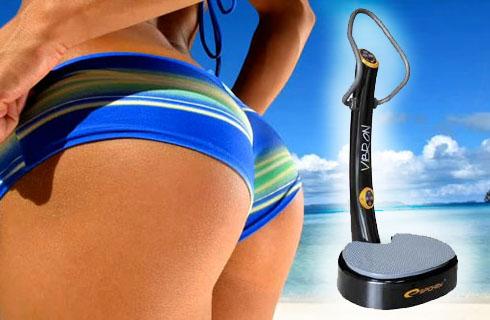 Vytvarujte si krásne telo s vibromasážnou plošinou