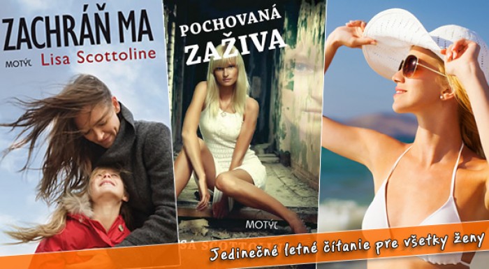 Letné romantické čítanie na dovolenku. Spríjemnite si dovolenku pohodovým čítaním.