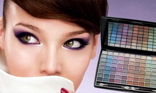 Paleta očných tieňov - až 88 farieb!