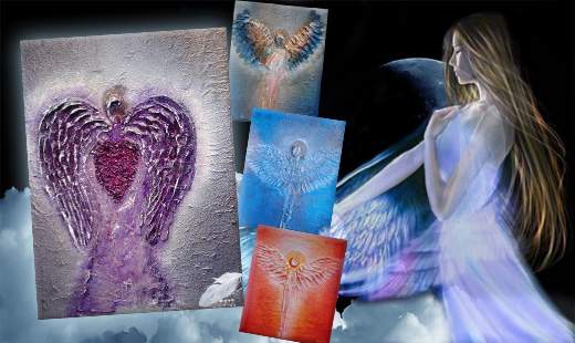 Nádherný a originálny obraz anjela strážneho podľa