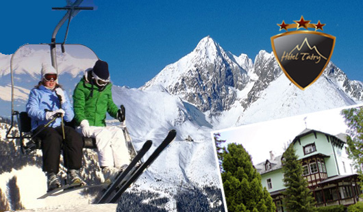 Hotel Tatry*** v Tatranskej Lomnici s polpenziou