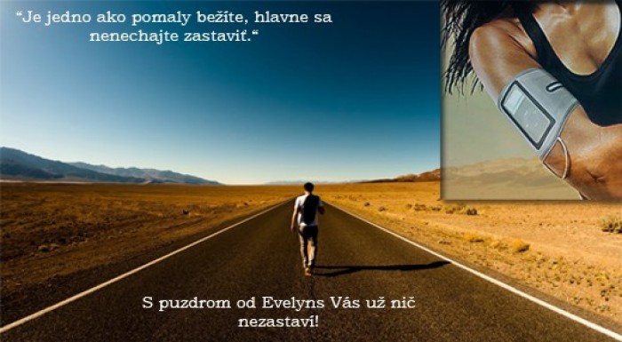 Štýlové športové puzdro na mobil